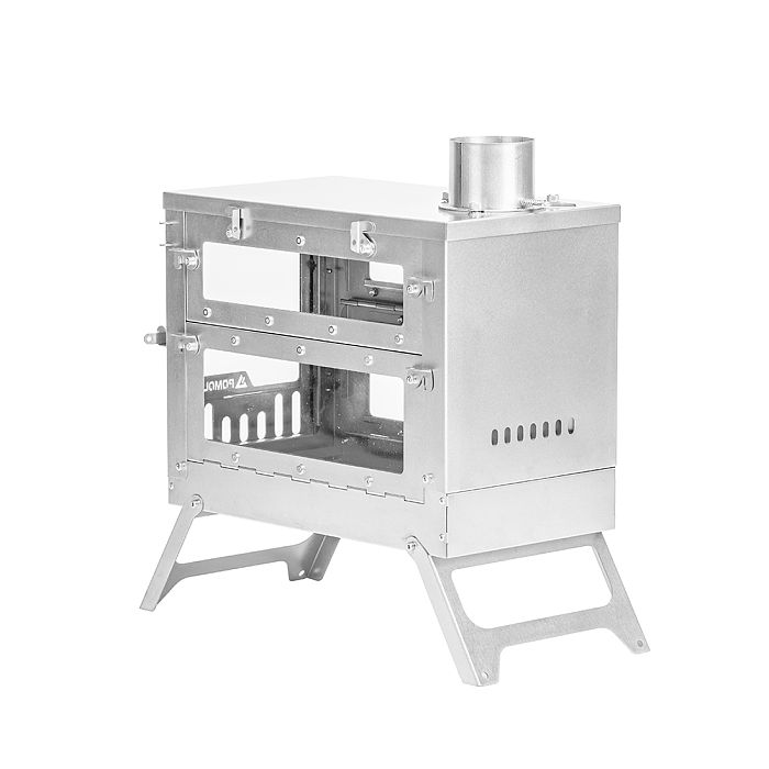 X-Ti Max 5 | Double-Fold Titanium Wood Stove | POMOLY New Arrival 2025
