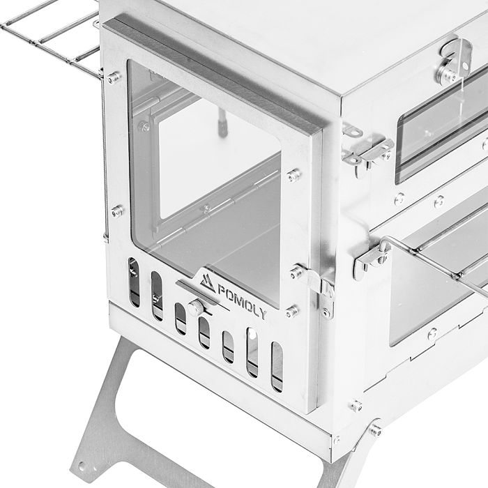 X-Ti Max 5 | Double-Fold Titanium Wood Stove | POMOLY New Arrival 2025
