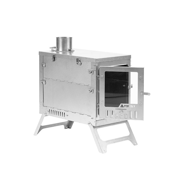 X-Ti Max | Double-Fold Titanium Tent Stove | POMOLY New Arrival 2025