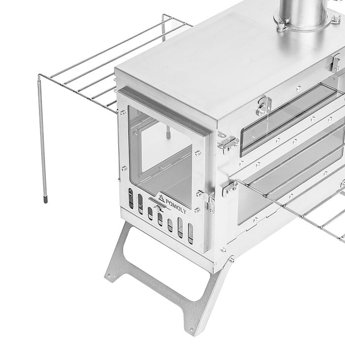X-Ti Max 5 | Double-Fold Titanium Wood Stove | POMOLY New Arrival 2025