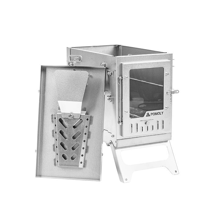 X-Ti | Double-Fold Titanium Wood Stove | POMOLY New Arrival 2025