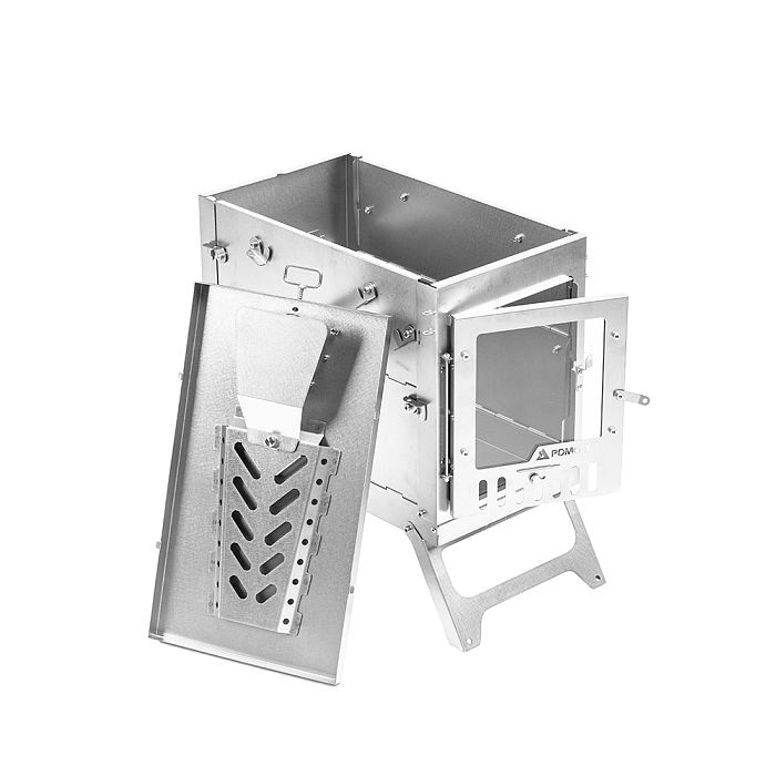 X-Ti Max | Double-Fold Titanium Tent Stove | POMOLY New Arrival 2025