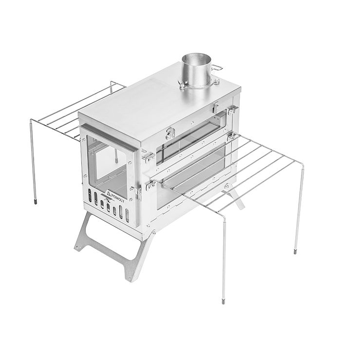 X-Ti Max 5 | Double-Fold Titanium Wood Stove | POMOLY New Arrival 2025