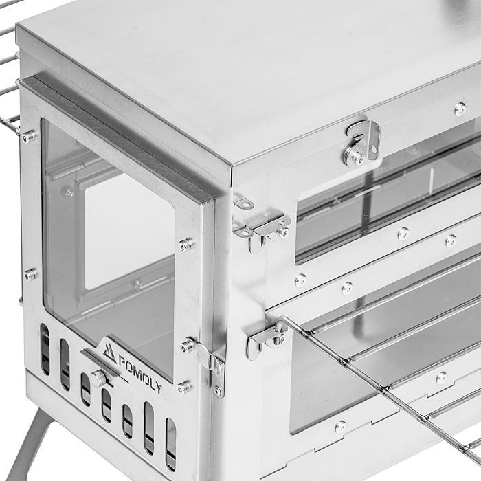 X-Ti Max 5 | Double-Fold Titanium Wood Stove | POMOLY New Arrival 2025