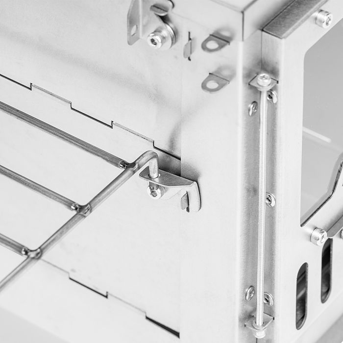 Titanium Campfire Grill & Side Shelves | 2-in-1 Accessories for X-Ti Series Stove | POMOLY New Arrival 2025