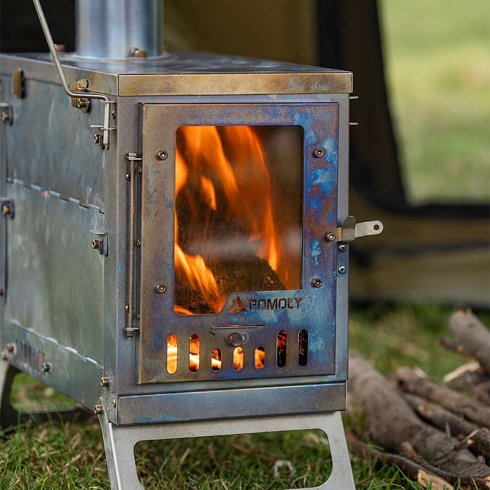 X-Ti | Double-Fold Titanium Wood Stove | POMOLY New Arrival 2025