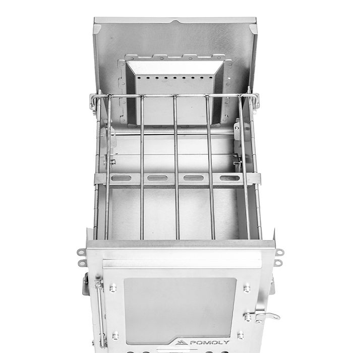 X-Ti | Double-Fold Titanium Wood Stove | POMOLY New Arrival 2025