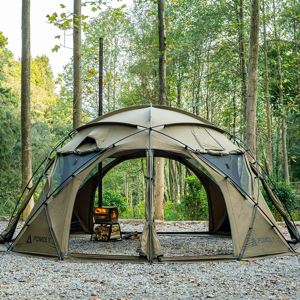 Sphere X8 | POMOLY Round Tent for Camping Large Dome Tent