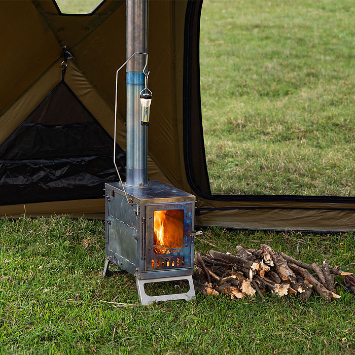 X-Ti | Double-Fold Titanium Wood Stove | POMOLY New Arrival 2025