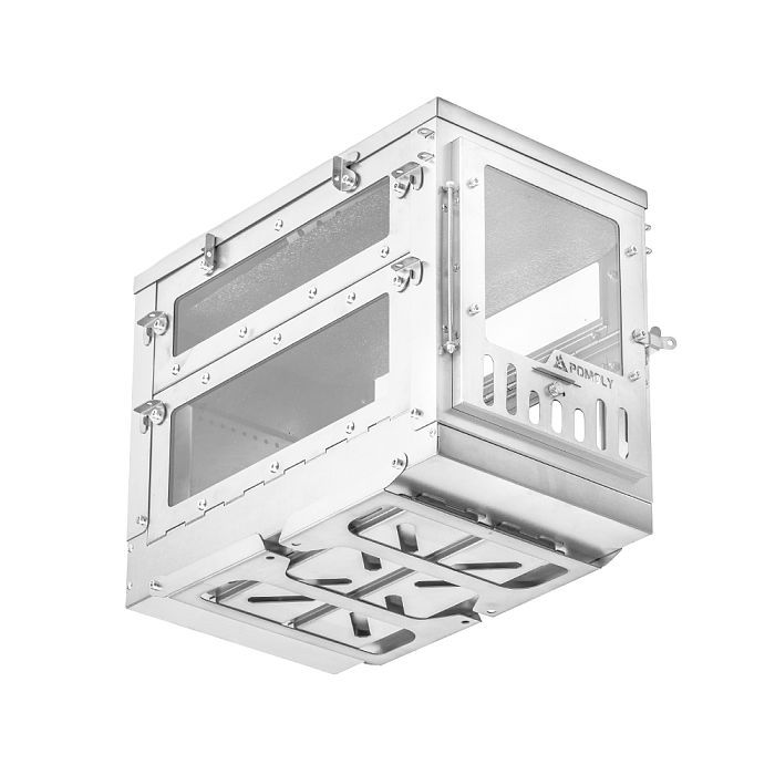 X-Ti Max 5 | Double-Fold Titanium Wood Stove | POMOLY New Arrival 2025