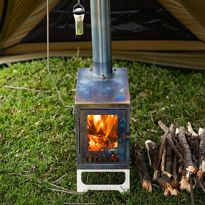 X-Ti | Double-Fold Titanium Wood Stove | POMOLY New Arrival 2025