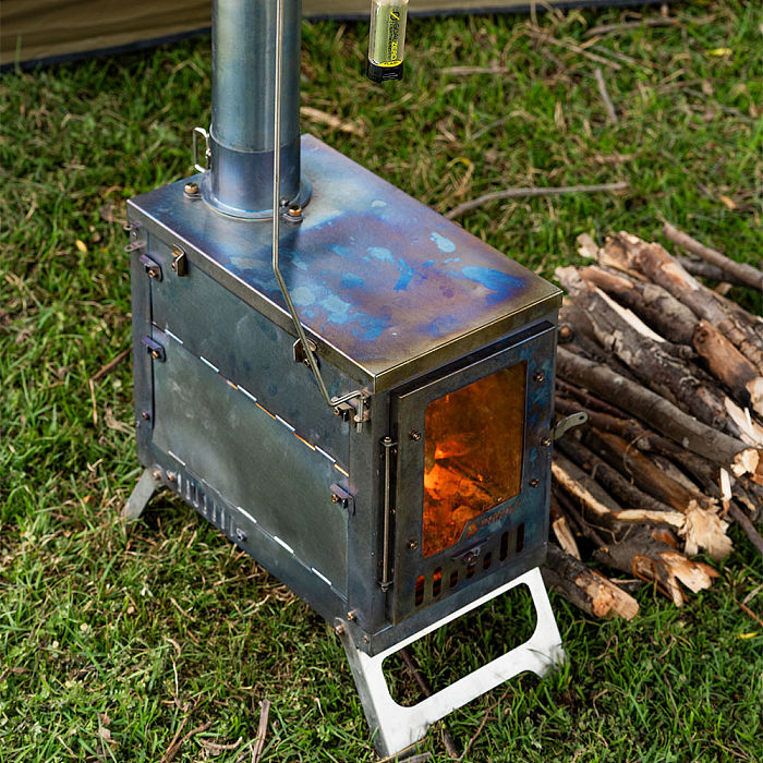 X-Ti | Double-Fold Titanium Wood Stove | POMOLY New Arrival 2025