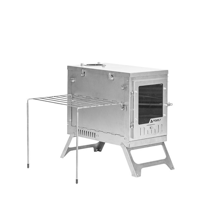 X-Ti Max | Double-Fold Titanium Tent Stove | POMOLY New Arrival 2025