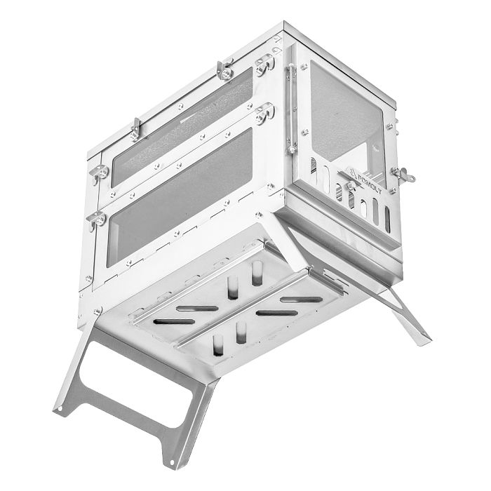 X-Ti Max 5 | Double-Fold Titanium Wood Stove | POMOLY New Arrival 2025