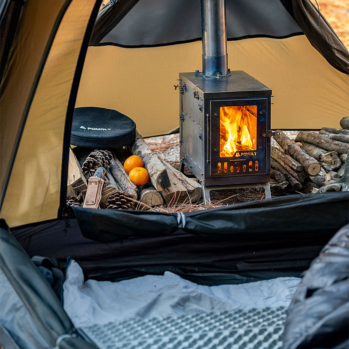 X-Ti | Double-Fold Titanium Wood Stove | POMOLY New Arrival 2025