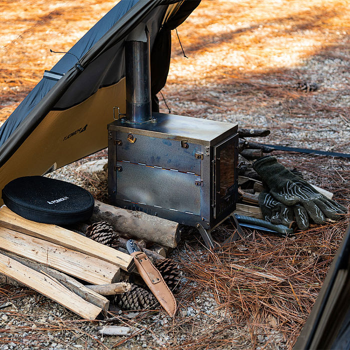 X-Ti | Double-Fold Titanium Wood Stove | POMOLY New Arrival 2025