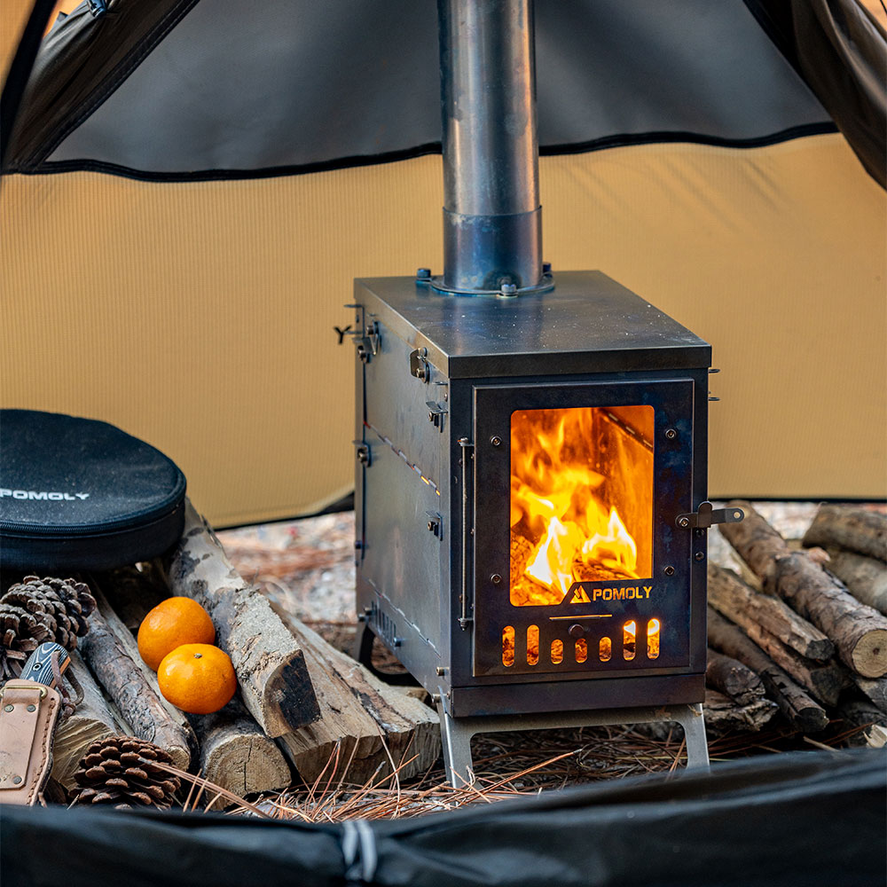 X-Ti | Double-Fold Titanium Wood Stove | POMOLY New Arrival 2025