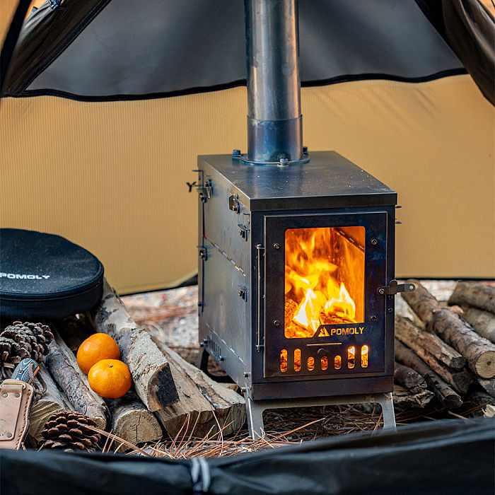 X-Ti | Double-Fold Titanium Wood Stove | POMOLY New Arrival 2025