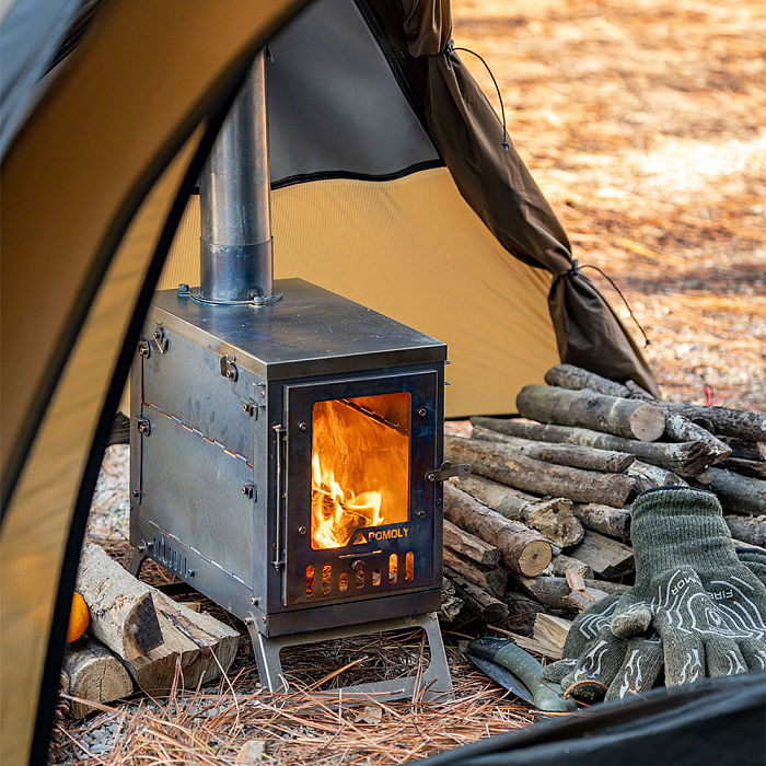 X-Ti | Double-Fold Titanium Wood Stove | POMOLY New Arrival 2025