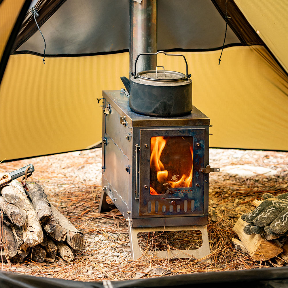 X-Ti | Double-Fold Titanium Wood Stove | POMOLY New Arrival 2025