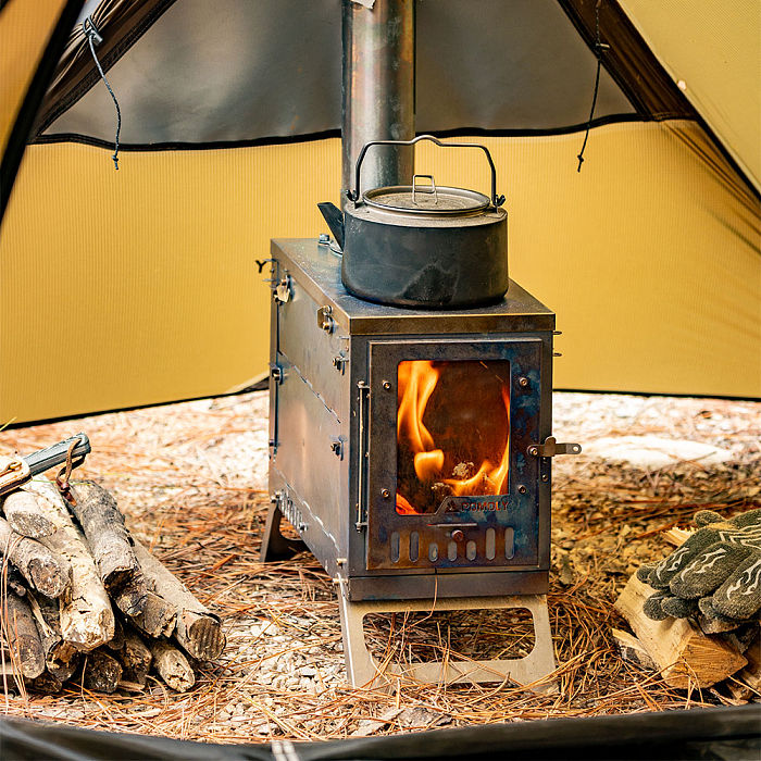 X-Ti | Double-Fold Titanium Wood Stove | POMOLY New Arrival 2025