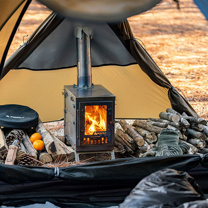 X-Ti | Double-Fold Titanium Wood Stove | POMOLY New Arrival 2025