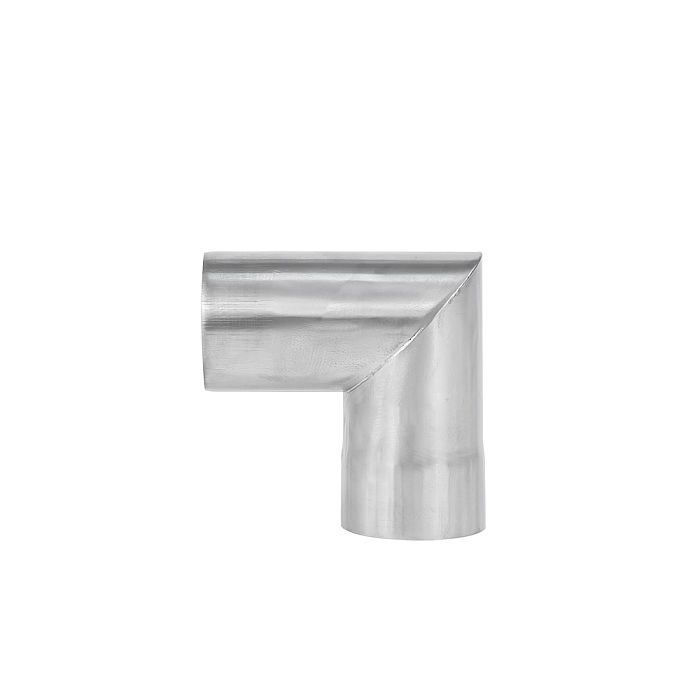 45 / 90 Degree Titanium Chimney Section | Φ2.76in x 2 Sections (Φ7cm) Titanium Stove Pipe for Wood Stove | POMOLY