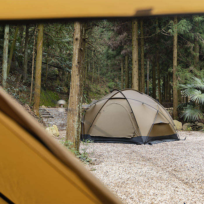 【Limited Deals】POMOLY Dome X4 | Freestanding Tent Dome Hot Tent Large Round Tent 2-4 Person Family Tent