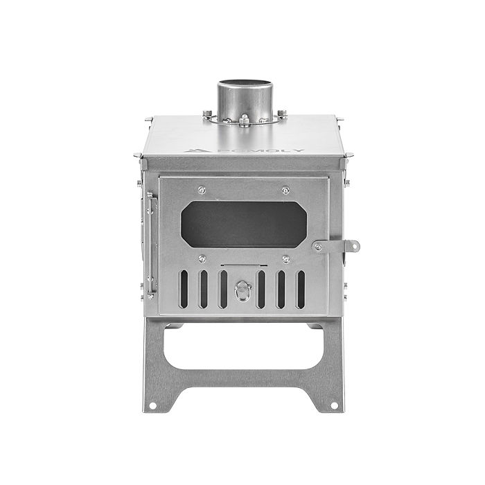 【Limited Deals】T-Brick Mini 2.0 | Portable Titanium Wood Stove for Solo Hot Tent Camping | POMOLY New Arrival
