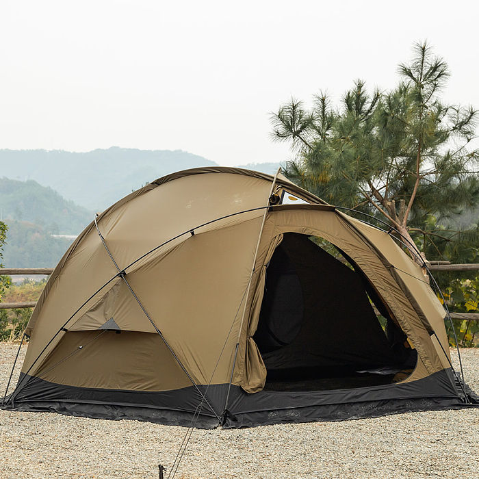 【Limited Deals】POMOLY Dome X4 | Freestanding Tent Dome Hot Tent Large Round Tent 2-4 Person Family Tent