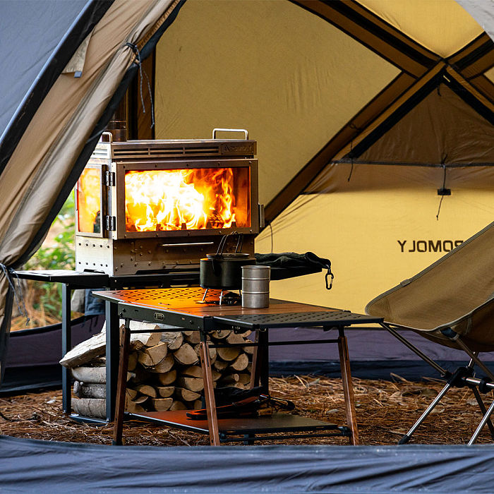 Dweller Ultra 3 | Camping Wood Stove with Base | POMOLY New Arrival 2025