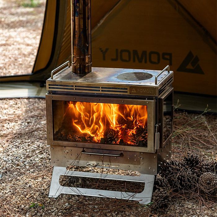 Dweller Ultra 3 | Camping Wood Stove with Base | POMOLY New Arrival 2025