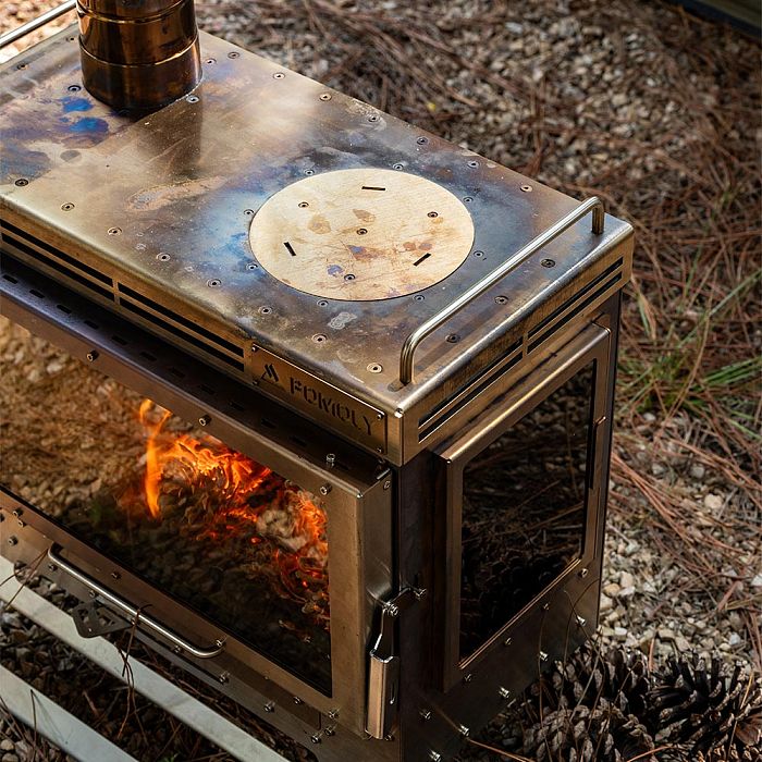 Dweller Ultra 3 | Camping Wood Stove with Base | POMOLY New Arrival 2025