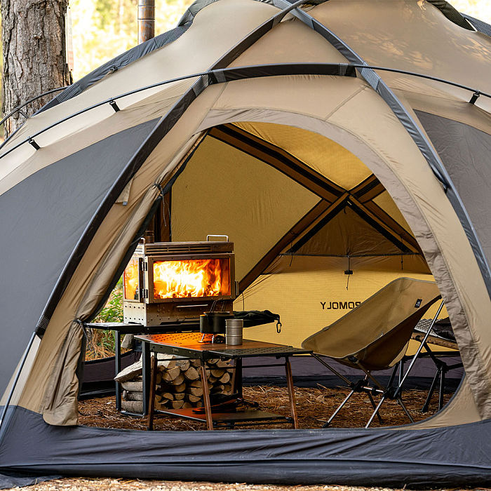 Dweller Ultra 3 | Camping Wood Stove with Base | POMOLY New Arrival 2025