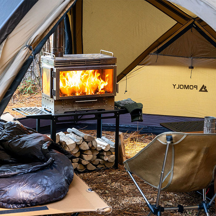 Dweller Ultra 3 | Camping Wood Stove with Base | POMOLY New Arrival 2025
