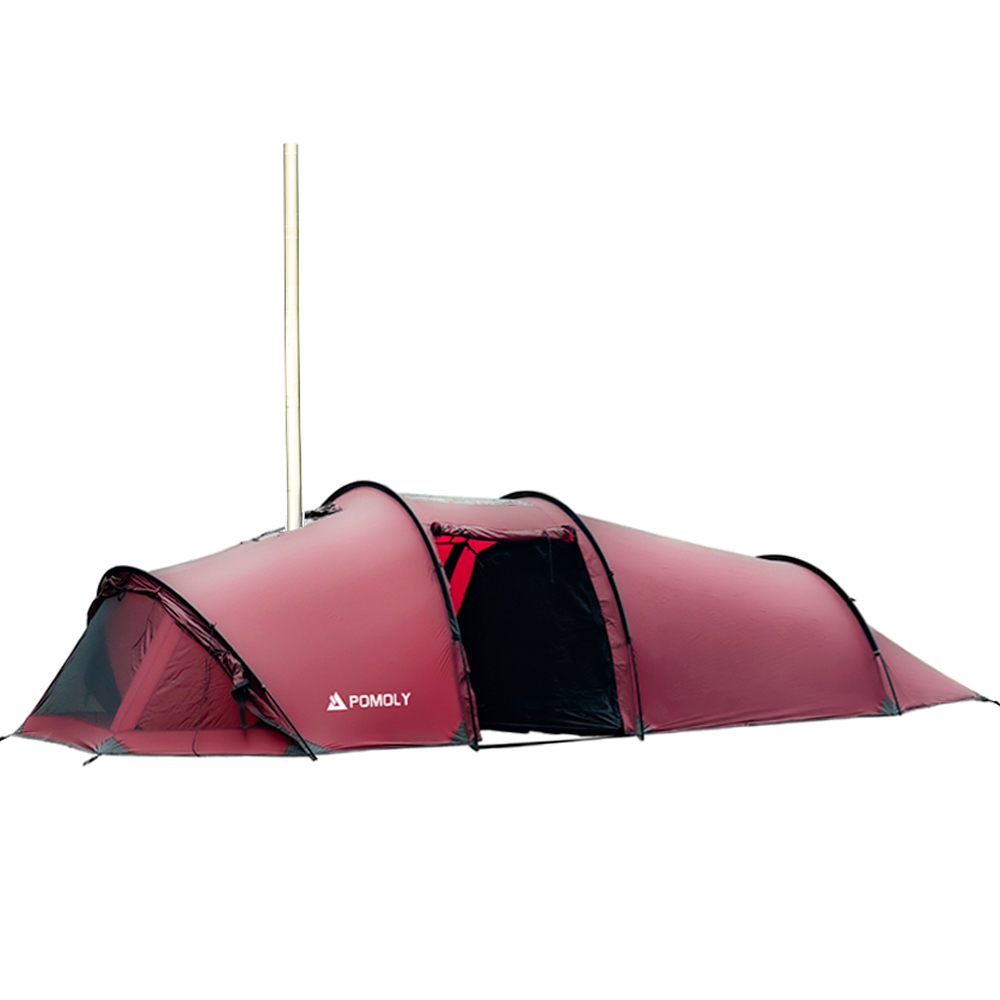 テント・タープ POMOLY Openvista 3 POMOLY Openvista 3 Tunnel Tent for Camping Best Hot Tent for