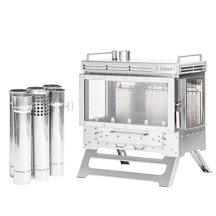 Dweller Ultra 3 | Camping Wood Stove with Base | POMOLY New Arrival 2025