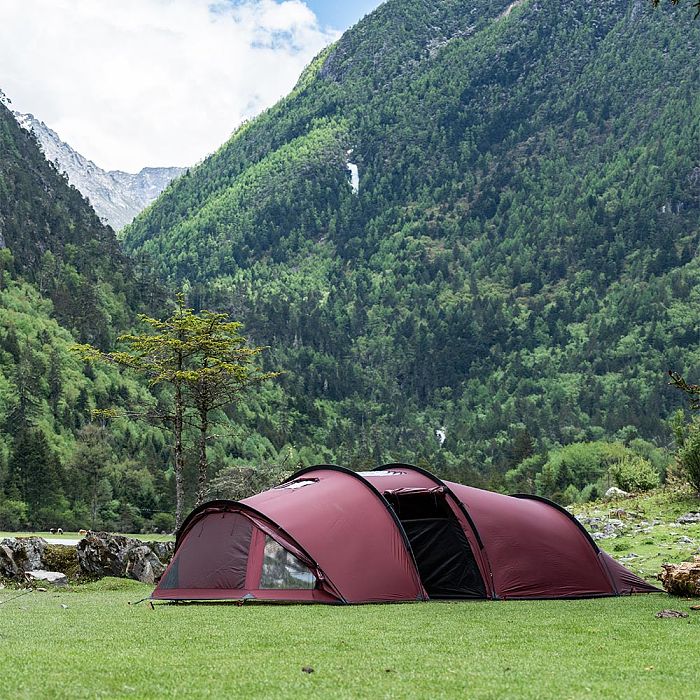 【Pre Order】Openvista 3 TPU | Tunnel Tent 3P Hot Tent | POMOLY New Arrival 2025