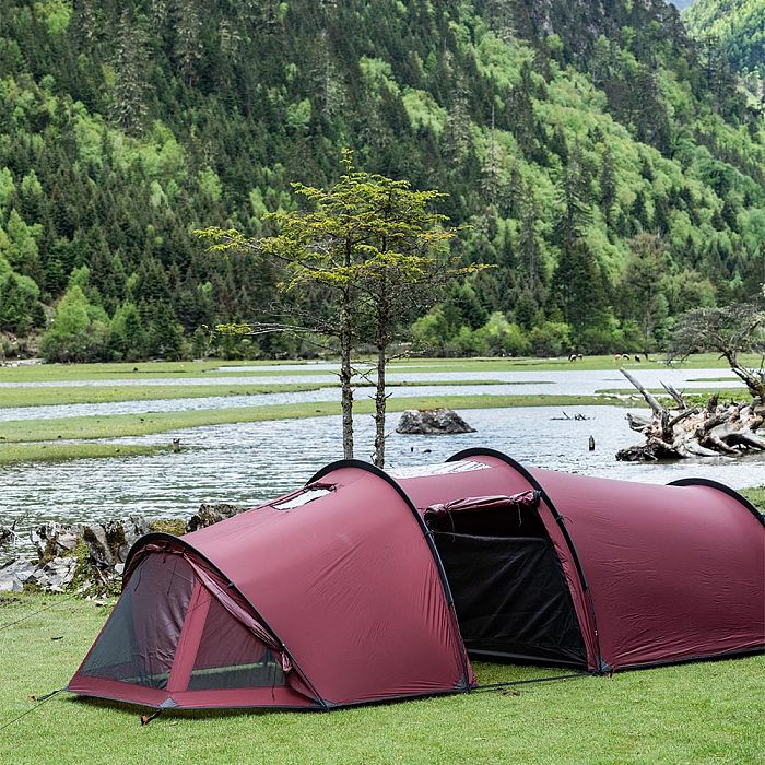 【Pre Order】Openvista 3 TPU | Tunnel Tent 3P Hot Tent | POMOLY New Arrival 2025