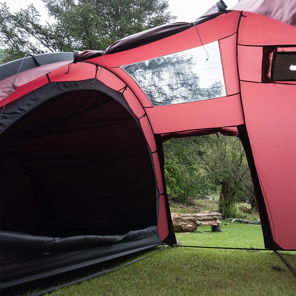 Camping Tunnel Tent | POMOLY Openvista 3 TPU Hot Tent for Sale