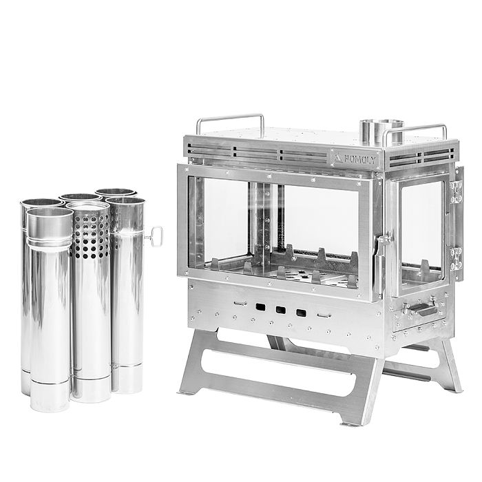 Dweller Ultra 4 | Camping Wood Stove with Base | POMOLY New Arrival 2025