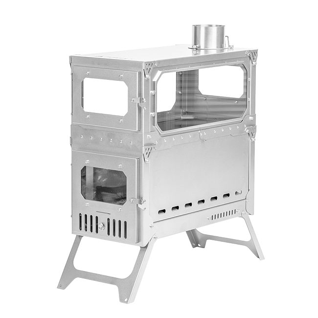 T-Brick Ultra 2.0 (Extended Version) Titanium Stove for Multiplayer Hot Tent Camping | POMOLY New Arrival 2025