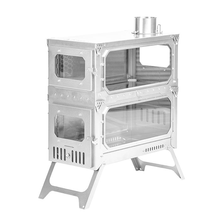 T-Brick Ultra 2.0 (Extended Version) Titanium Stove for Multiplayer Hot Tent Camping | POMOLY New Arrival 2025