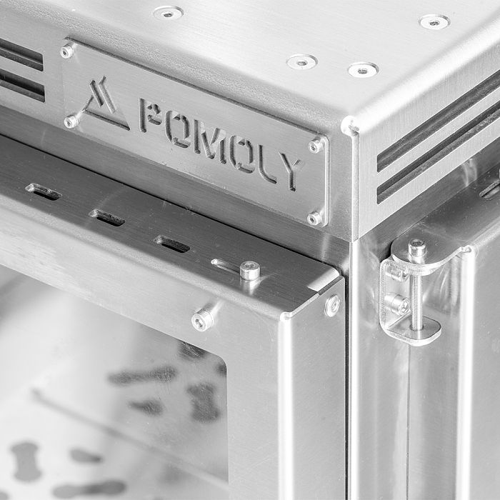 Cube 4 | Outdoor Wood Stove with Base | POMOLY New Arrival 2025