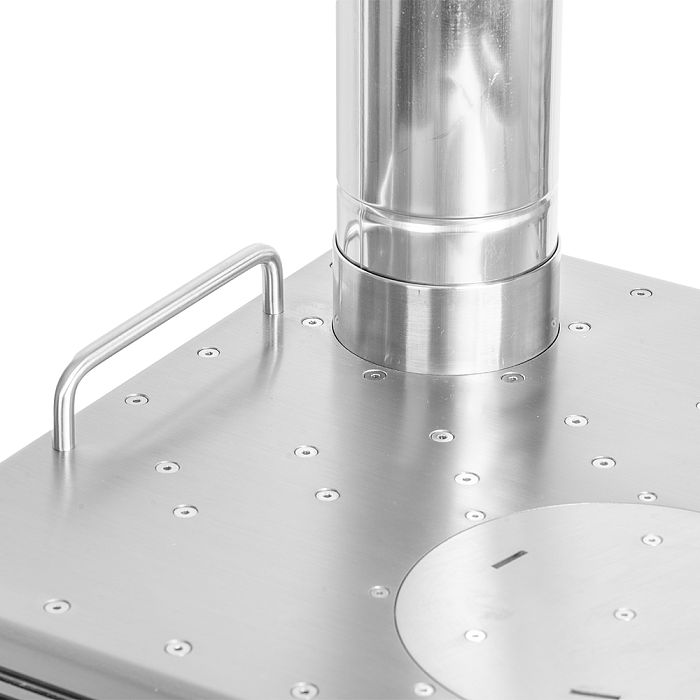 Cube 4 | Outdoor Wood Stove with Base | POMOLY New Arrival 2025