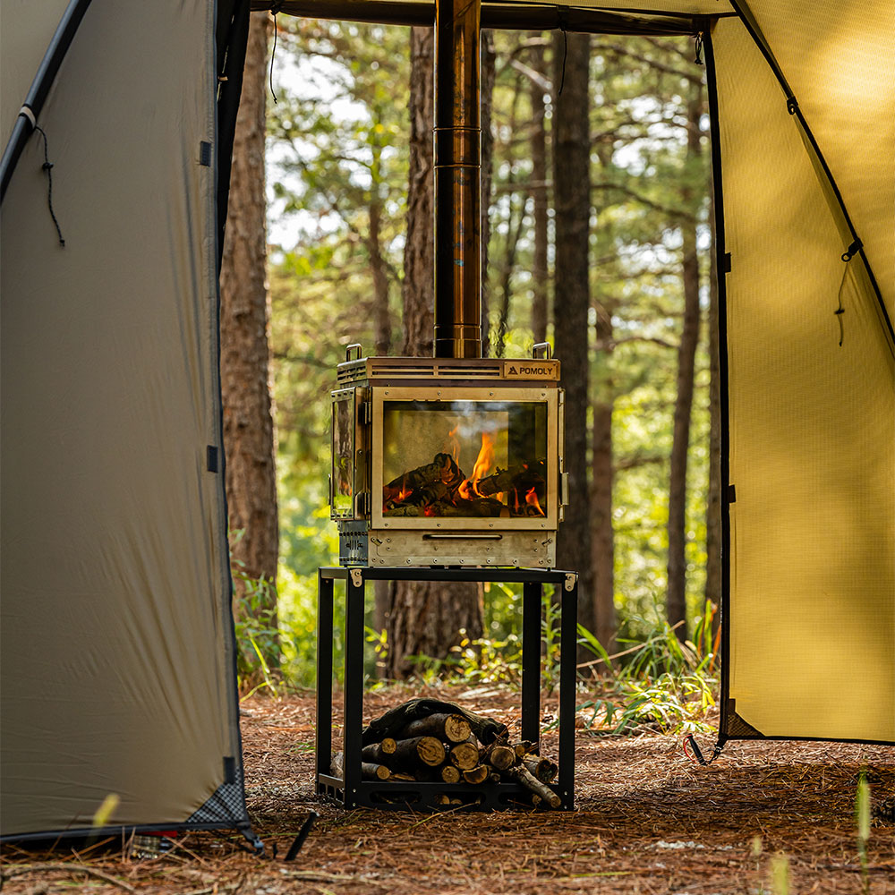Cube 4 Tent Wood Stove | Camping Fireplace for Hot Tent Camping