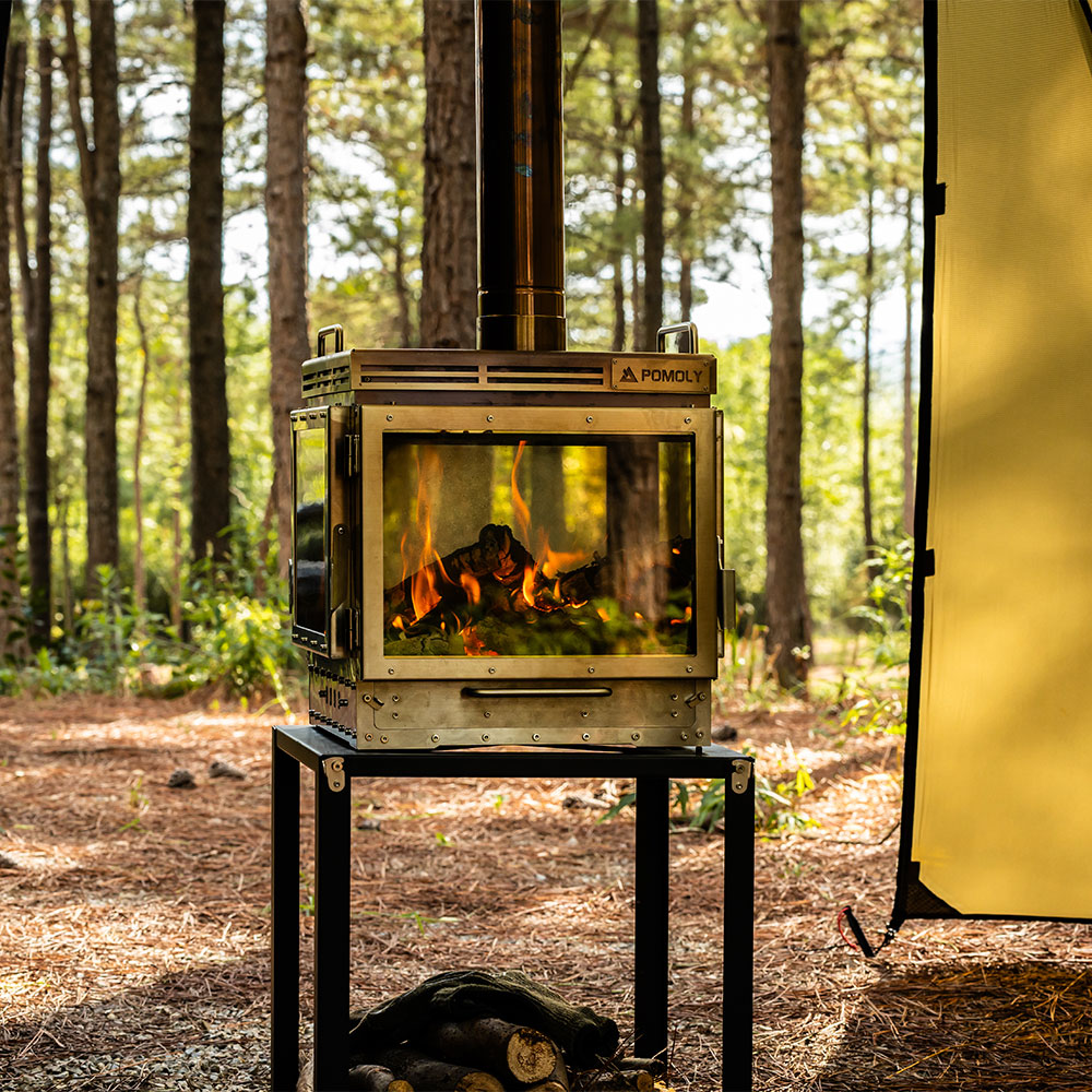Cube 4 Tent Wood Stove | Camping Fireplace for Hot Tent Camping