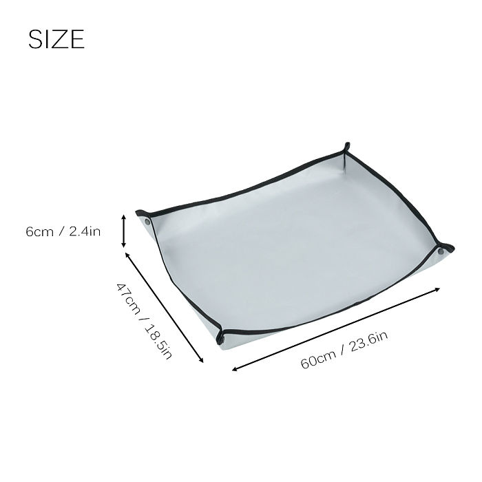 POMOLY Stove Ember Mat | Fire Pit Mat | Tent Footprint Protector | 28.7in  x 22.8in  (73 cm x 58 cm)