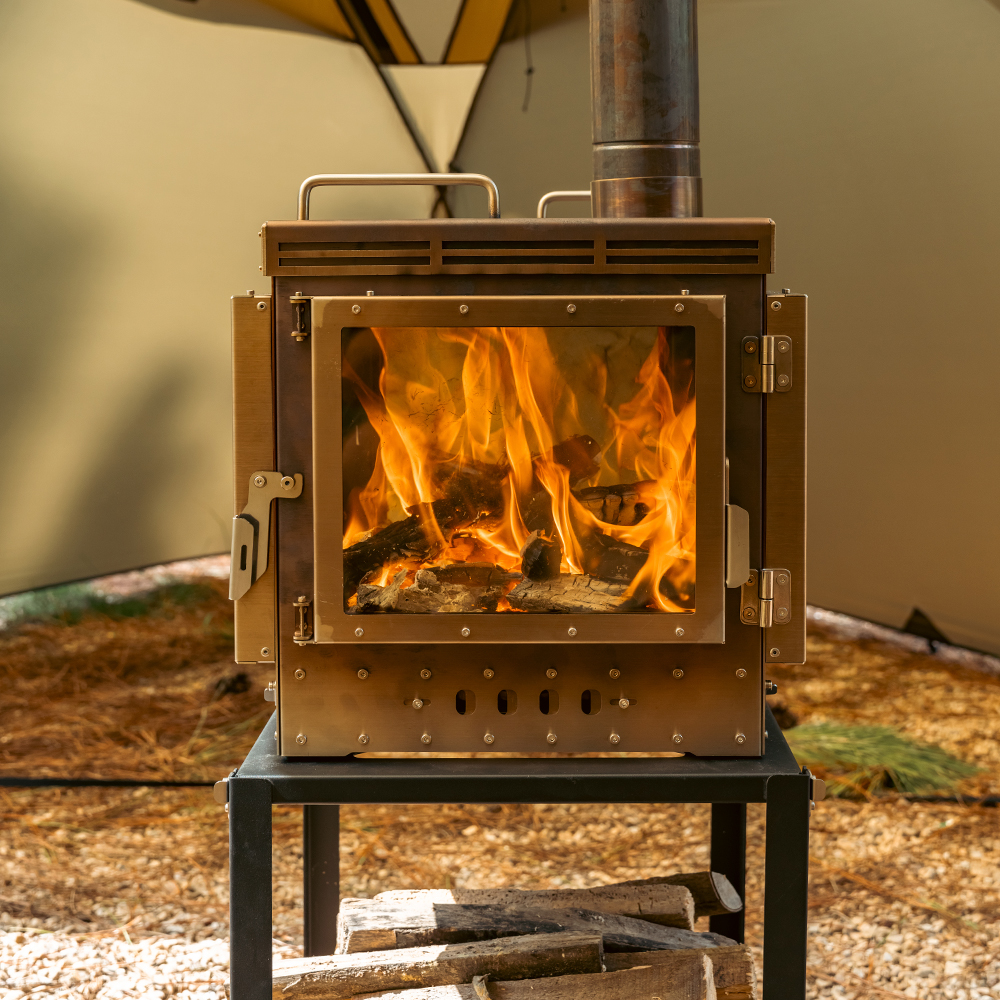 Cube 4 Tent Wood Stove | Camping Fireplace for Hot Tent Camping