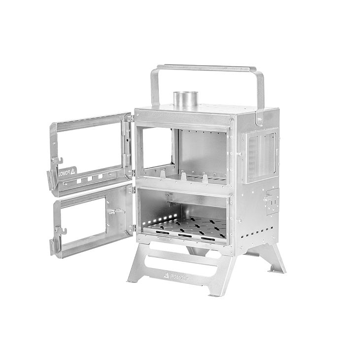 Baker Ti | POMOLY Wood Stove with Oven | Portable Oven Tent Wood Stove | POMOLY New Arrival 2025